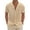 Lighe Brown, variant on Coshow Men's Short Sleeve Shirts Button Down Casual Shirt Fashion Textured Summer Beach Top