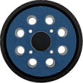 thumbnail image 3 of Dust extractor for 125mm orbital sander, compatible with 4 holes, 3 of 4