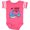 Football Pink and White, variant on Inktastic My Mimi Loves Me- whale shark Boys or Girls Baby Bodysuit