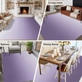 thumbnail image 5 of Purple Ombre Area Rug 5x8 FT, Non Slip Bedroom Throw Carpet, White Gradient Modern Abstract Art Washable Soft Floor Carpet Non-Shedding Rug for Living Room Nursery Dorm Office, 5 of 9