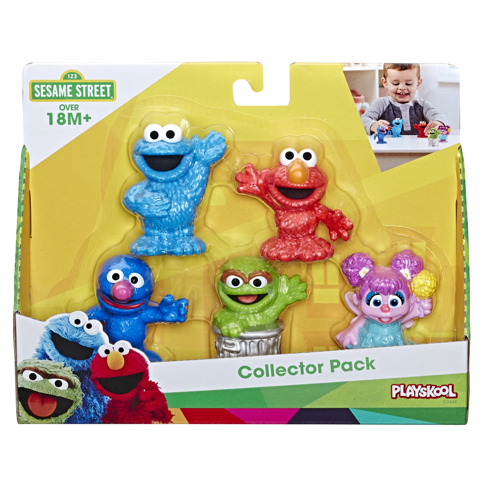 sesame street playskool collector pack 5 figures