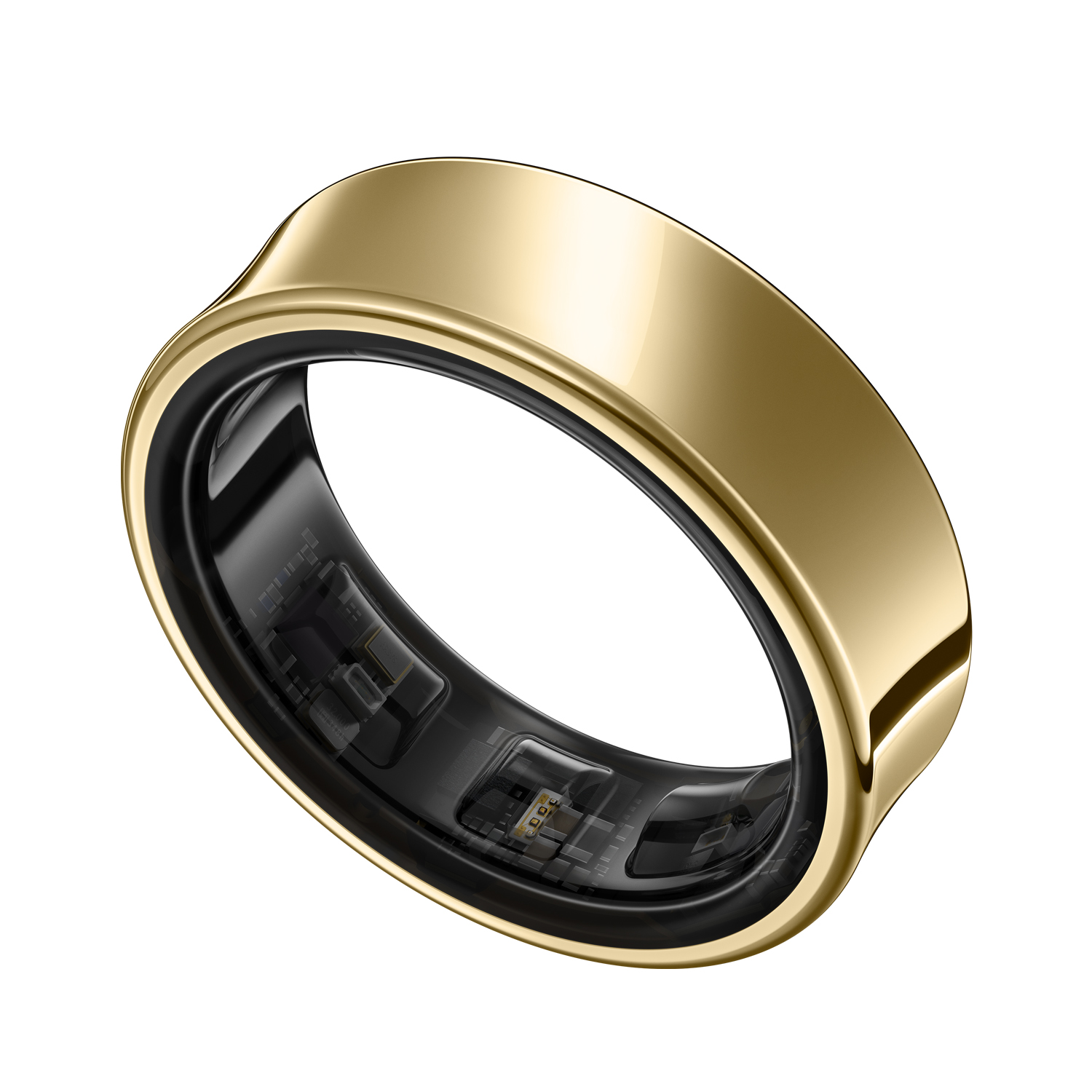 Oura Ring 4, Stealth, Size 8, Smart Wearable, Sleep, Fitness