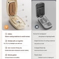 thumbnail image 4 of Portable Pill Cutter & Storage Box, Food-Grade Precise Tablet Splitter, Multifunctional Medication Organizer, Cuts 1/2, 1/3, 1/4 Pills, 4 of 8