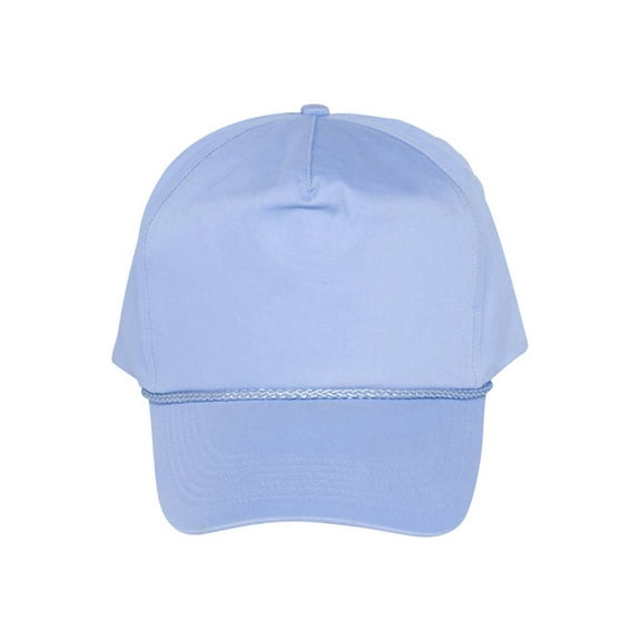 Cotton Twill Golf Cap - Light Blue