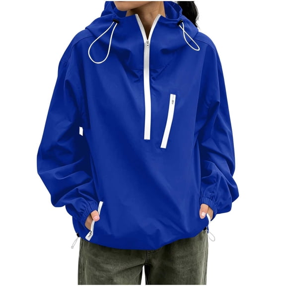 Luvrsol Rain Jacket Women Windproof Waterproof Coats Breathable Hooded Outdoor Hiking Raincoat S-2XL