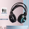 thumbnail image 2 of Wired Over-Ear Gaming Headset with Microphone, USB and Dual 3.5mm Audio Jack for Desktop & Laptop, 2 of 5
