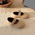 thumbnail image 4 of Girls Soft Sole Princess Shoes for Girls, Mary Jane Style Leather Shoes for Spring Summer, 4 of 9