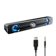 thumbnail image 1 of V-111 Computer Speaker USB Wired Powerful Bar Stereo Subwoofer Bass Speaker Surround Sound Box for PC Laptop Phone Tablet MP3 MP4, 1 of 7