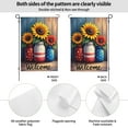 thumbnail image 2 of Welcome Patriotic Sunflowers Garden Flag 12x18 Inch DoubleSided Outdoor Decor Stars Stripes Mason Jar Sunflower Yard Flag Summer Farmhouse Decoration, 2 of 8