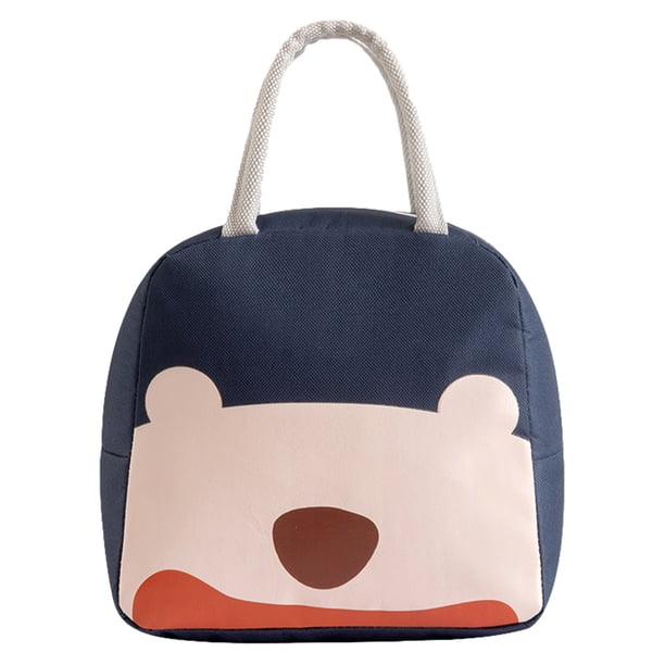 1 Uds. Bolsa bonita caja bento portátil para estudiantes para trabajar con bolsa aislante de arroz