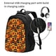 thumbnail image 2 of Fotbe Halloween Mochila con Estampado y Puerto USB para Hombre y Mujer, Mochila Antirrobo, Mochila de Viaje, Mochila Escolar, Mochila Universitaria, 2 of 7