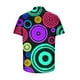 thumbnail image 3 of Camisas de Manga Larga para Hombres Blusa Cómoda de Cuello de Impresión, Camisa Casual de Poliéster para Uso Diario, de Fiesta Y de Primavera de Verano, 3 of 5