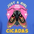 thumbnail image 3 of CafePress - Cicadas Just A Girl Who Loves Cicadas Entomology Men's Value T Shirt - Men's Classic Graphic Cotton T-Shirt, 3 of 4