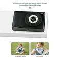 thumbnail image 6 of Oggfader Digital Camera for Kids 10-12 Digital High-definition 40MP 2.4 Inch Large Screen Student Party High-definition Retro Campus Portable Children's Small Camera With Bracket,Black, 6 of 8