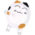 thumbnail image 1 of Ceramic Spoon Rest for Kitchen - Spoon Holder for Stove Top, Cute Kitty Shape, Multifunctional Kitchen Utensil Holder, Kitchen Decoration (Yellow), 1 of 6