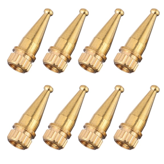 MERRYHAPY Copper Speaker Spikes with Protective Pads for Hardwood and Tile Floors, Anti- Support Stands for Audio Equipment