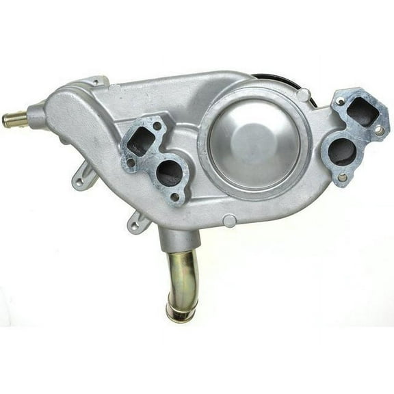 Water Pump - with Thermostat, Housing, and Gaskets - Compatible with 1999 - 2006 GMC Sierra 1500 2000 2001 2002 2003 2004 2005