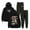 Black, variant on Reneé Rapp Bite Me Tour 2025 Hoodie Jogger Pants Two Piece Sets Sweatshirts Sweatpants Men Women's Set