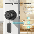 thumbnail image 6 of Smart Door Knob with Lock,Keyless Entry Door Lock, 6 of 8