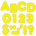 thumbnail image 1 of Trend Enterprises T-434-6 Lettres Prêtes 2 Po. Décontracté, Jaune - Lot de 6, 1 of 1