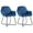 Cream, variant on vidaXL Dining Chairs Upholstered Chair with Metal Legs for Living Room Velvet