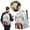 White, variant on Spacious Lightweight Outdoor Travel Backpack with Shoe Compartment for Hiking Camping(Black-1,52x16x34cm)