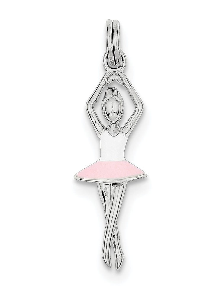Charm or Pendant Sombrero 23mm round solid sterling silver nice