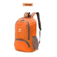thumbnail image 1 of IdealTech Lightweight Packable Durable Foldable Water Resistant Travel Hiking Camping Backpack Daypack (Orange), 1 of 9