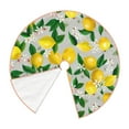 thumbnail image 3 of Bingfone Christmas Tree Skirt Mat Christmas Decoration Interior 36"-Lemon1, 3 of 8
