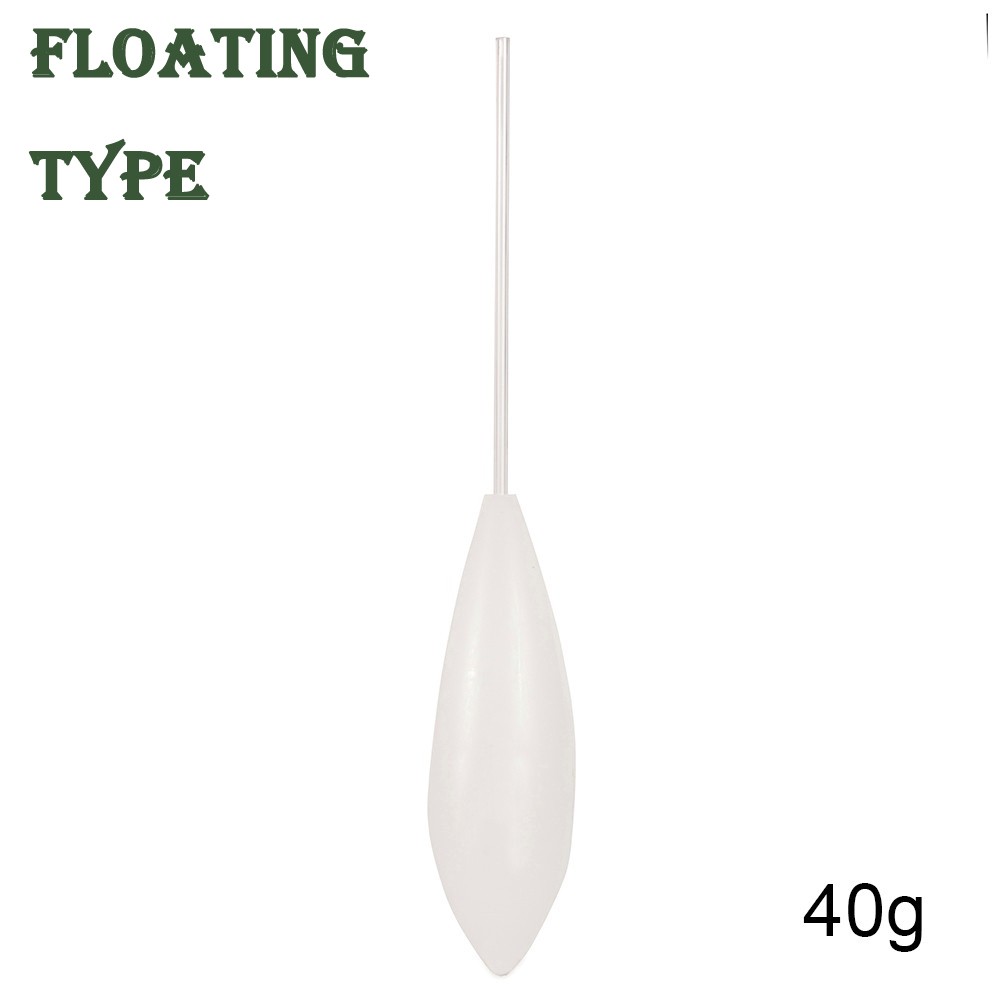 GLFSIL Acrylic Upward Float Fishing Float 15/20/25/30/40/50g Fishing