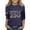 Navy(250 anniversary usa flag), variant on CCRFTGI American 4th of July Shirts for Kids Girls Size 6-7 USA Shirts Funny 3/4 Sleeve 250 anniversary usa flag Summer Freedom T-Shirts Patriotic Teen Girl Clothes Tee Tops White 7-8 Years