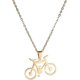 thumbnail image 1 of Collar con colgante de deporte de bicicleta, colgante de viajero, gargantilla de ciclista, regalos de joyería para amantes del ciclismo, mujeres, niñas y adolescentes, 1 of 4