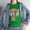Irish Green, variant on Elephant Watercolor Lovely T-Shirt
