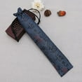 thumbnail image 3 of Chinese Calligraphy Style Decorative Folding Hand Fan Bag Dustproof Holder Protector Pouch Case Cover Gifts Red, 3 of 5