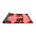 thumbnail image 2 of Ahgly Company Indoor Rectangle Abstract Red Modern Area Rugs, 2' x 5', 2 of 4