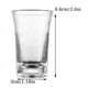 thumbnail image 2 of Juego de copas de vino transparentes | Vidrio de borosilicato multifacético moderno | Resistente al calor | Sin Olor Sin Plomo | Apto para microondas y lavavajillas | Paquete de 6 | Vasos elegantes, 2 of 2