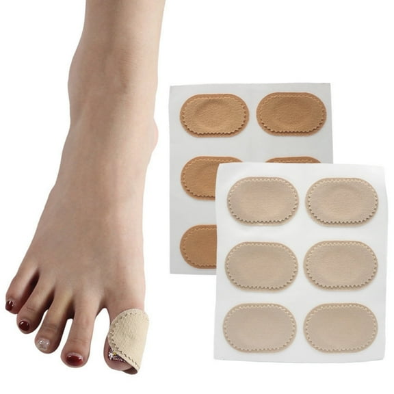 Foot Callus Cushion Toe Cushions Pad 12 Pcs Bunion Cushions Pads Foot Protector Pads Corn Cushions Patches Shoe Accessories Pain Relief Pads for Feet Heel Toe Protector Pads