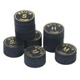 thumbnail image 4 of 2pcs/Lot 14mm Japonais Pointe de Queue Qualité Billard Pointe de Queue de Porc 9 Couches Snooker Pointe de Queue SS, 4 of 6