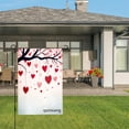 thumbnail image 3 of Amhnf Love Hearts Tree Garden Flag For Home Outdoor Garden Yard Decor 12x18 inch, 3 of 5