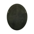 thumbnail image 3 of CHLOE Lighting CHLOE's Reflection Vertical Hanging Black-Wood Finish Oval Framed Wall Mirror 35" Height, 3 of 6