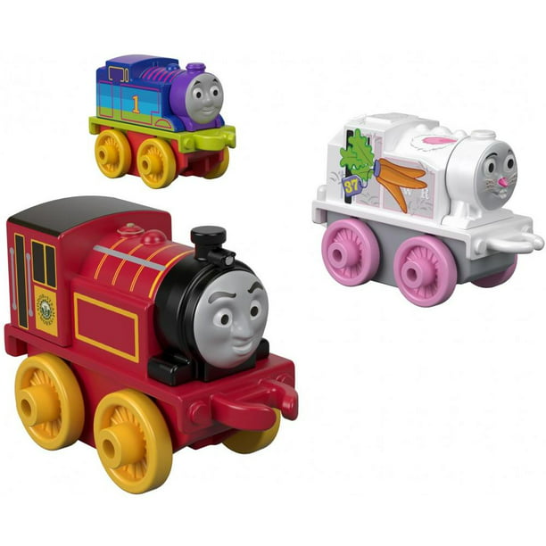 Thomas & Friends Minis Train, 3 Pack - Walmart.com - Walmart.com