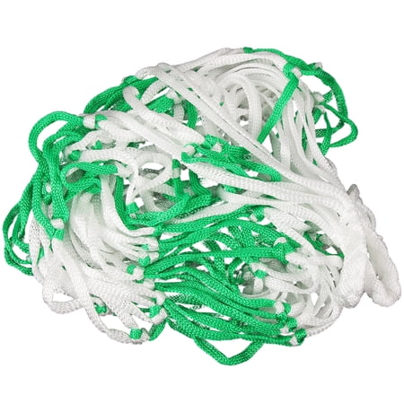 FOMIYES Football Storage Net Bag Crochet Rope White for Team Practice 1Pcs for Fan Gear