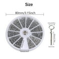 thumbnail image 5 of 12 Kinds Of Small Screws Nuts Assortment Kit M1 M1.2 M1.4 M1.6 Screw For Watches Glassess Frame Repair Tools With Screwdriver, 5 of 11