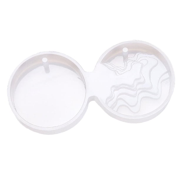 Molde de silicona para hacer tú mismo, bandeja de resina, molde para arte, herramienta de joyería epoxi, flores secas 72x35x10MM