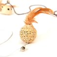 thumbnail image 4 of 2PCS Cat Teaser Wand Creative Faux Feather Cat Teaser Toy Cat Interactive Toy, 4 of 5