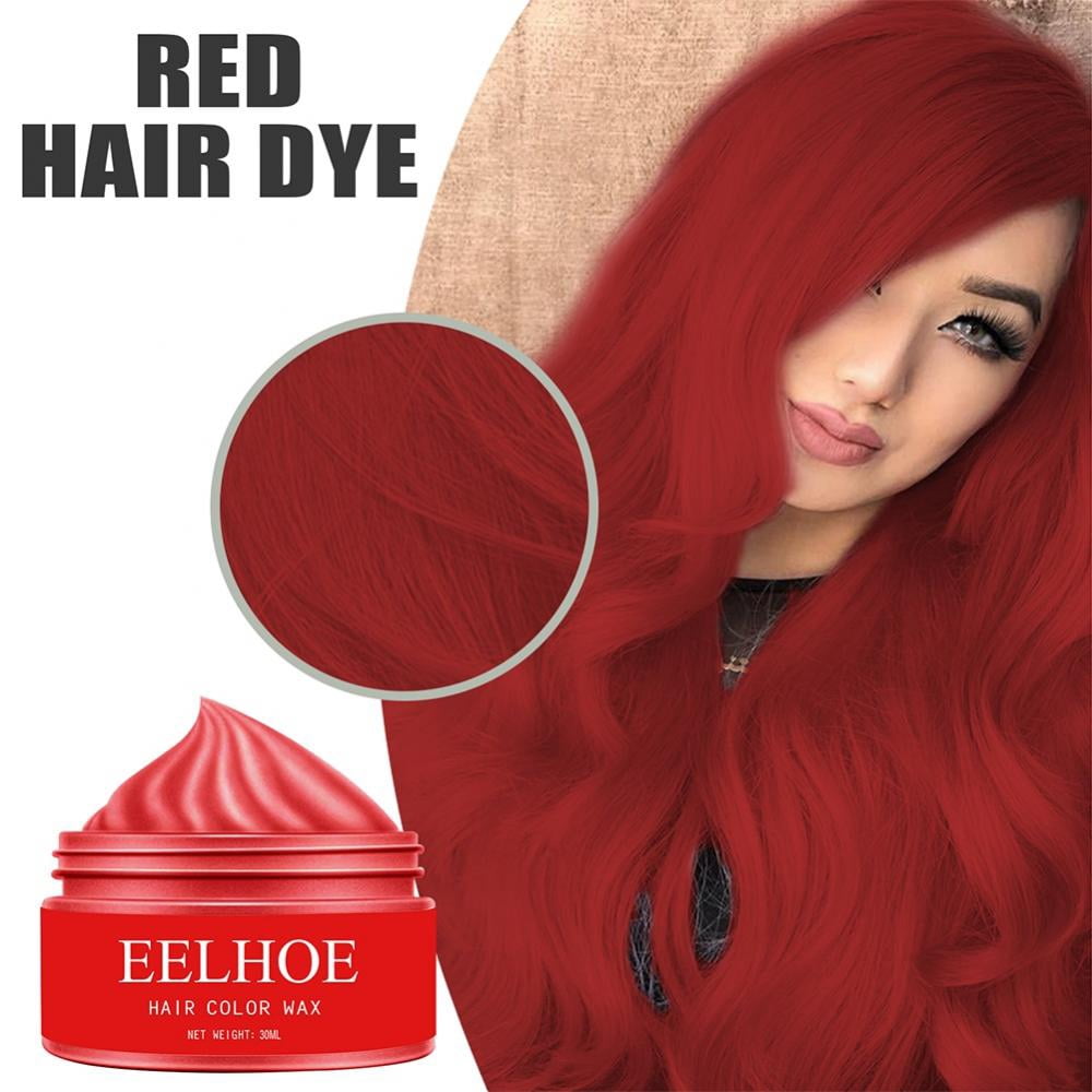 Temporary Hair Color Wax, Instant Hairstyle Mud Cream, Hair Pomades for