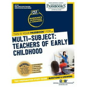 Multi-Subject: Teachers of Early Childhood (Birth-Gr 2) (Cst-30): Passbooks Study Guidevolume 30 (New York State Teacher Certification Exam)