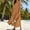 Orange, variant on Women's Summer Cotton Linen Long Dress Sleeveless Elegant Flowy Dresses Sleeveless Summer Dresses V Neck Casual Embroidery Print with Pockets(Black,S)