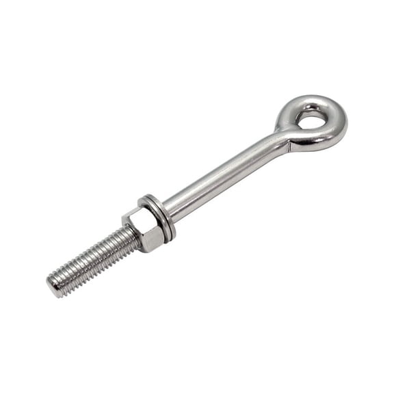 GRADE 316 STAINLESS WELDED EYE BOLT 1/2" X 6" (S0312-13150X)