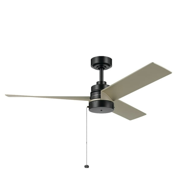 Kichler Lighting - Spyn Lite - 3 Blade Ceiling Fan with Light Kit-14.25 Inch